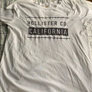 Hollister White T-Shirt